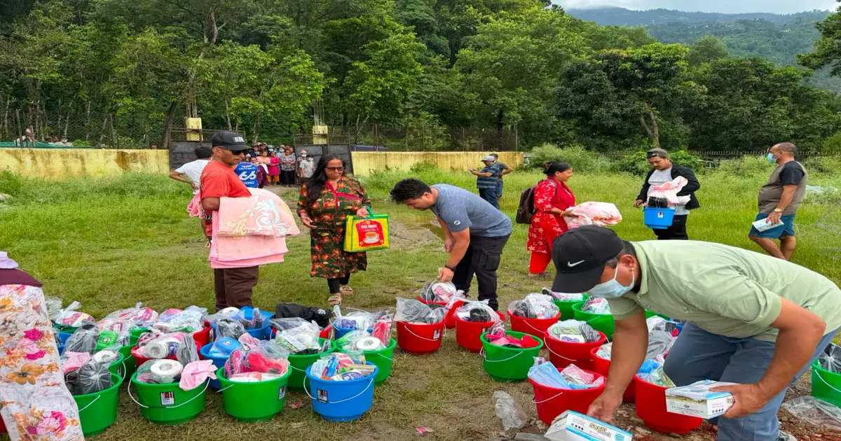 Nuwakot Flood Relief Distribution 2026