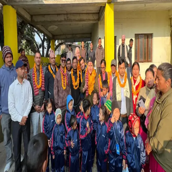 Winter Tracksuit Distribution Program at Lalbandi